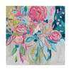 Trademark Fine Art Farida Zaman 'Summer Pink Floral' Canvas Art, 24x24 WAP08808-C2424GG